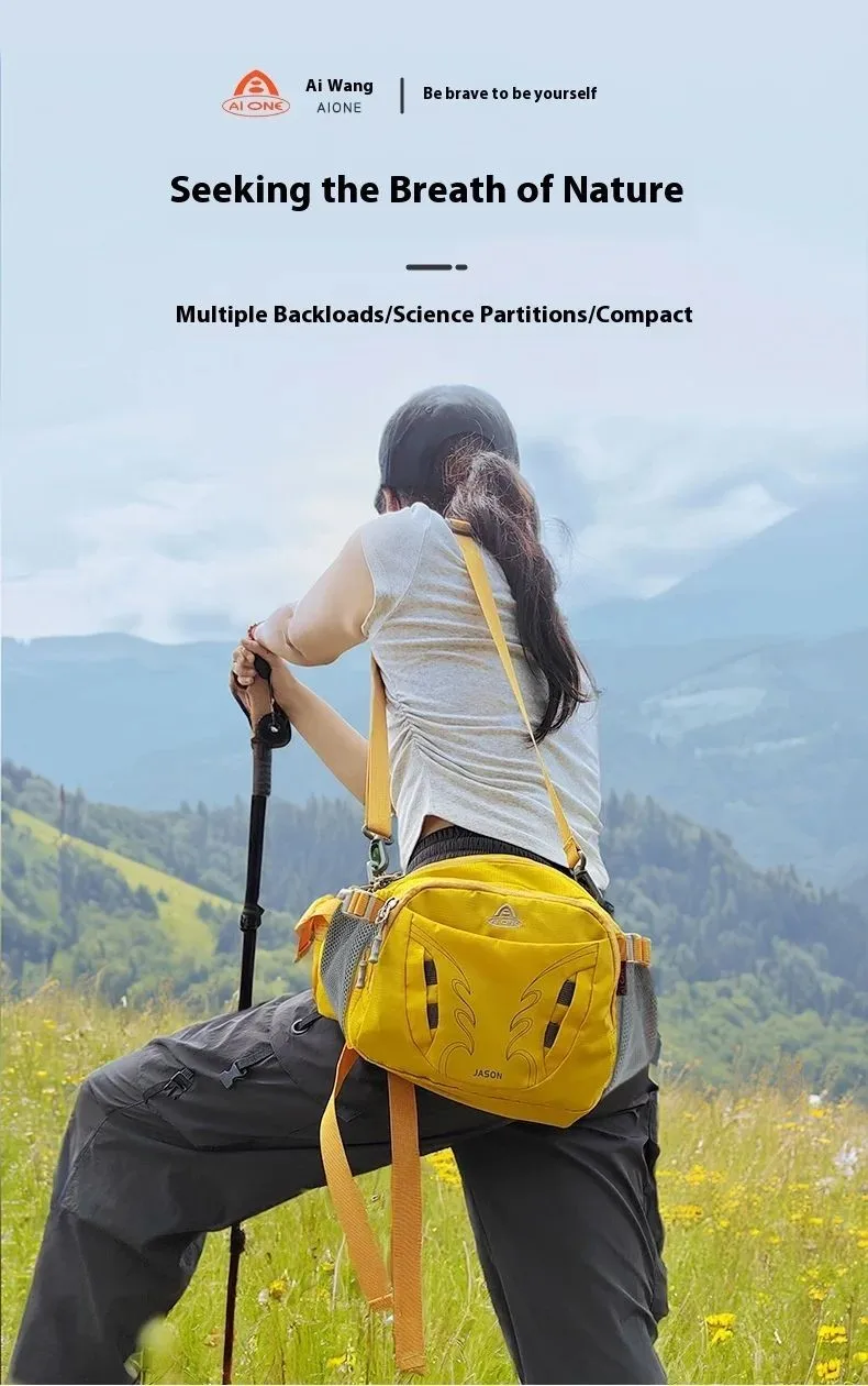 Aiwang Multi-Functional Outdoor Sports Casual Hiking Travel Nylon Men's Single Shoulder Slant Bag Large Capacity Crossbody Bag
Aiwang Multi-Functional Outdoor Sports Casual Hiking Travel Nylon Men's Single Shoulder Slant Bag Large Capacity Crossbody Bag