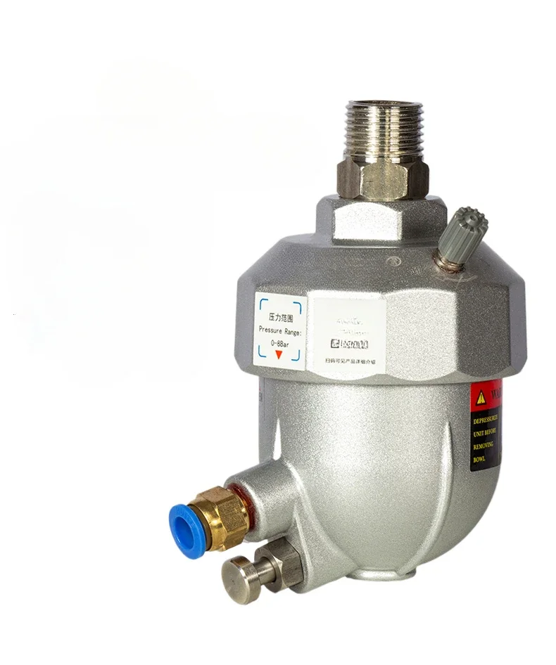 Float type zero air loss automatic drain filter cold dryer pipeline automatic drain valve SF-50E
Float type zero air loss automatic drain filter cold dryer pipeline automatic drain valve SF-50E