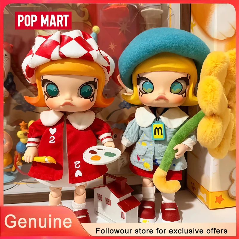 Коллекционная фигурка POPMART MOLLY из серии «20-летие», масштаб 1/8, в слепой коробке, подарочная, целительная игрушка
Коллекционная фигурка POPMART MOLLY из серии «20-летие», масштаб 1/8, в слепой коробке, подарочная, целительная игрушка