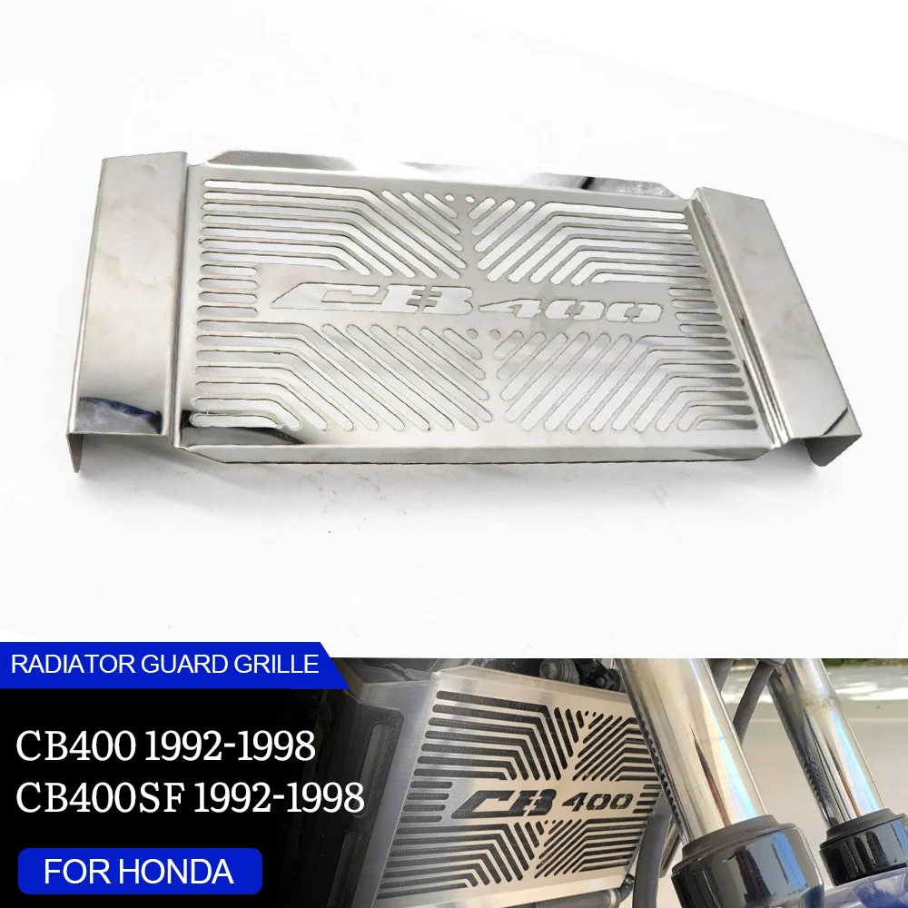 Motorcycle Radiator Guard Grille Grill Cooler Protection Cover For HONDA CB400 Super Four CB400SF Vtec CB 400/400SF 1992-2021
Motorcycle Radiator Guard Grille Grill Cooler Protection Cover For HONDA CB400 Super Four CB400SF Vtec CB 400/400SF 1992-2021