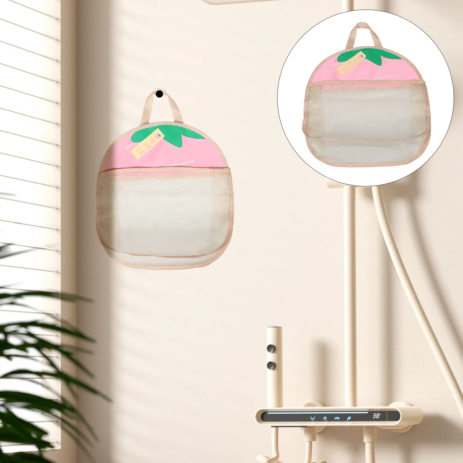 Waterproof Transparent Hanging Shower Organizer Bag Mesh Bathroom Storage Pouch For Toiletries Space-Saving Wall Mounted Travel
Waterproof Transparent Hanging Shower Organizer Bag Mesh Bathroom Storage Pouch For Toiletries Space-Saving Wall Mounted Travel