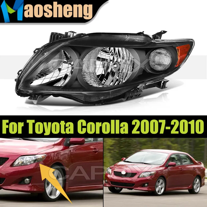 US Version Black Base Front Headlight Head Light For Toyota Corolla 2007 2008 2009 2010 Headlamp Head Lamp Driver Light
US Version Black Base Front Headlight Head Light For Toyota Corolla 2007 2008 2009 2010 Headlamp Head Lamp Driver Light