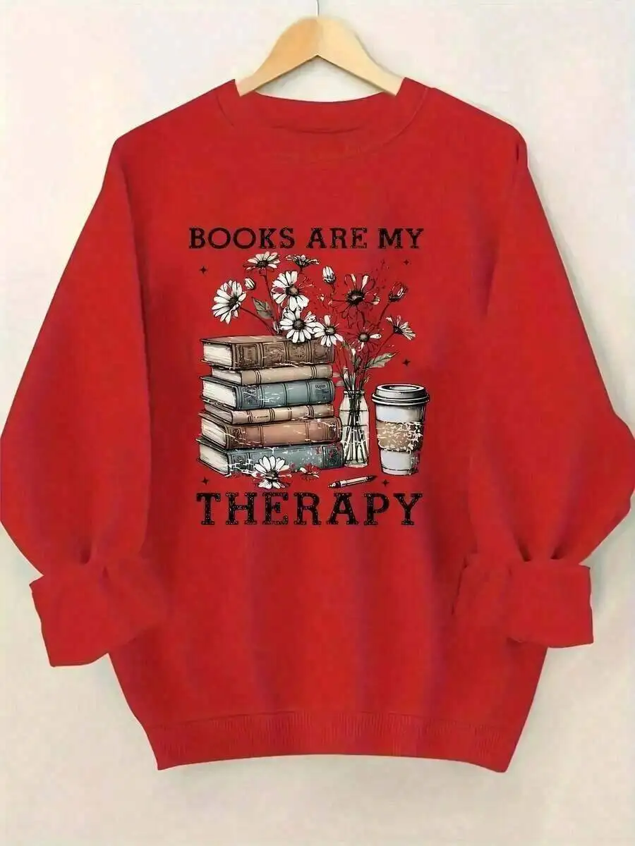 Свитшот Red Book Lover с цветочным принтом - свободный крой, длинный рукав, круглый вырез горловины.
Свитшот Red Book Lover с цветочным принтом - свободный крой, длинный рукав, круглый вырез горловины.