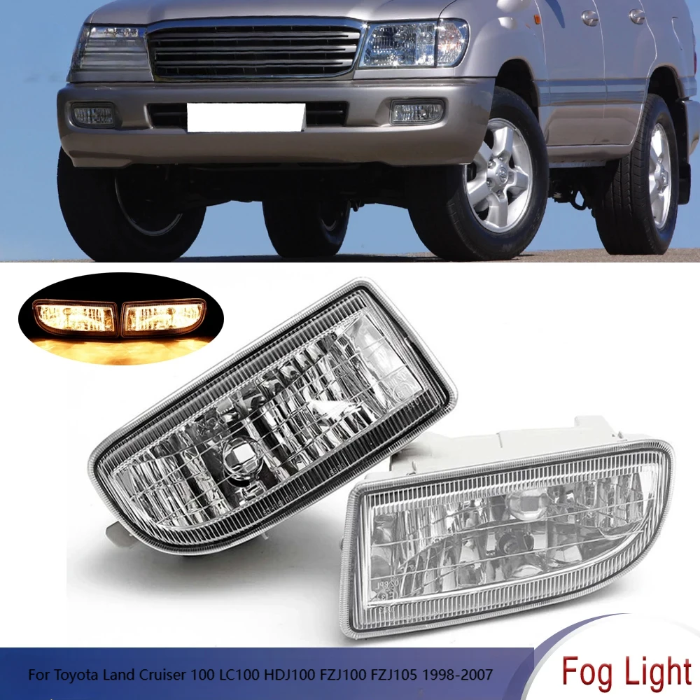 For Toyota Land Cruiser 100 LC100 HDJ100 FZJ100 FZJ105 1998-2007 81221-60032 Halogen LED Fog light Headlight Driving Fog Lamp
For Toyota Land Cruiser 100 LC100 HDJ100 FZJ100 FZJ105 1998-2007 81221-60032 Halogen LED Fog light Headlight Driving Fog Lamp