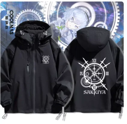 Аниме Touhou Project Izayoi Sakuya Толстовка с капюшоном Косплей Сменная куртка Осень Зима Мужчины Женщины Пальто Свободная куртка Топы NS
Аниме Touhou Project Izayoi Sakuya Толстовка с капюшоном Косплей Сменная куртка Осень Зима Мужчины Женщины Пальто Свободная куртка Топы NS