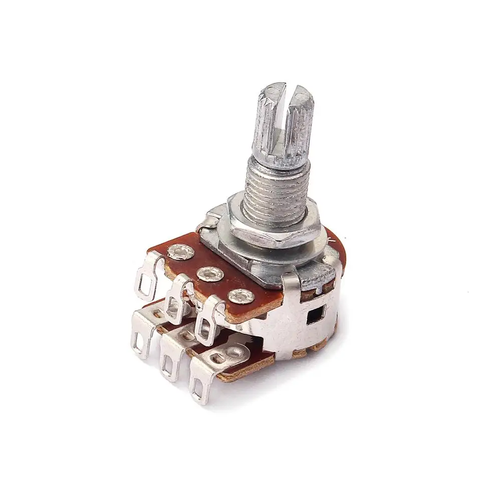 MN50K Dual Potentiometer Audio Linear Control Guitar Amp Volume Tone Mini Pots Electric Guitars Premium Material Durable
MN50K Dual Potentiometer Audio Linear Control Guitar Amp Volume Tone Mini Pots Electric Guitars Premium Material Durable