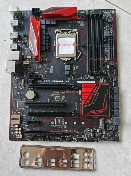 For ASUS E3 PRO GAMING V5 1151 Pin DDR4 ATX Main Board Support E3 1240 V5V6
For ASUS E3 PRO GAMING V5 1151 Pin DDR4 ATX Main Board Support E3 1240 V5V6