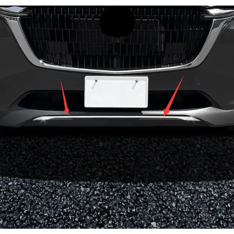 High quality Stainless Steel car front bumper lower anti-collision reflective decorative strip For MAZDA CX-60 CX60 2022-2025
High quality Stainless Steel car front bumper lower anti-collision reflective decorative strip For MAZDA CX-60 CX60 2022-2025
