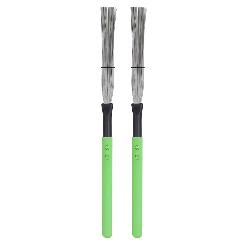 2 Pcs Drum Brush Stick Jazz Wire Steel Wooden Handle Special Instrument Accessories
2 Pcs Drum Brush Stick Jazz Wire Steel Wooden Handle Special Instrument Accessories