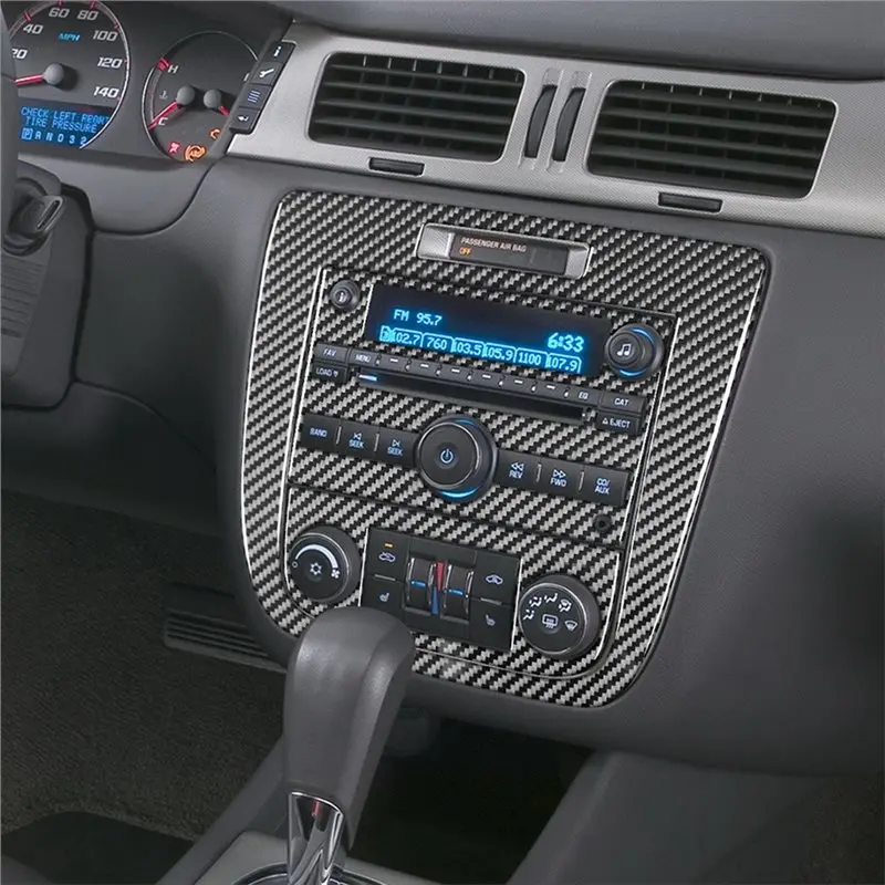 AU28-Carbon Fiber Trim Cover For Center Console Air Control CD Radio Buttons Panel For Impala 2006-2013 Accessory Part
AU28-Carbon Fiber Trim Cover For Center Console Air Control CD Radio Buttons Panel For Impala 2006-2013 Accessory Part
