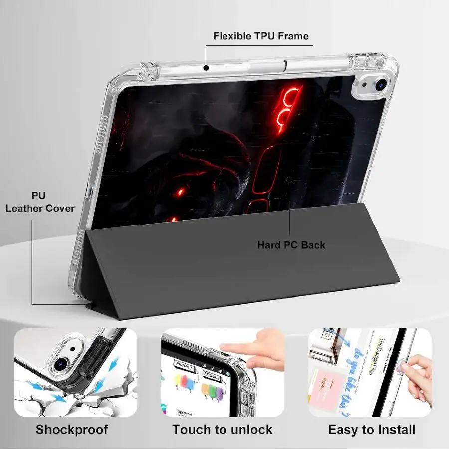 Panther Car Tablet Case For iPad 11th 10th 9th 8th 7th 12.9inch Air 4 5 M3 M2 M4 11inch Pro 2025 Mini 6 7 Holder Cover Y-Fold
Panther Car Tablet Case For iPad 11th 10th 9th 8th 7th 12.9inch Air 4 5 M3 M2 M4 11inch Pro 2025 Mini 6 7 Holder Cover Y-Fold