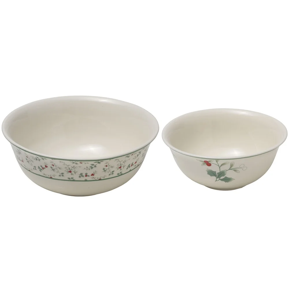 Winterberry Stoneware Nesting Bowls Set of 2 Durable Microwave Dishwasher Safe Holiday Serveware Multiuse Dips Nuts Candies
Winterberry Stoneware Nesting Bowls Set of 2 Durable Microwave Dishwasher Safe Holiday Serveware Multiuse Dips Nuts Candies