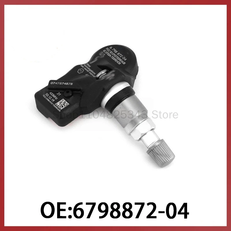 6798872-04 for BMW Auto Parts TPMS Tire Pressure Sensor 433MHz Tire Pressure Monitor
6798872-04 for BMW Auto Parts TPMS Tire Pressure Sensor 433MHz Tire Pressure Monitor