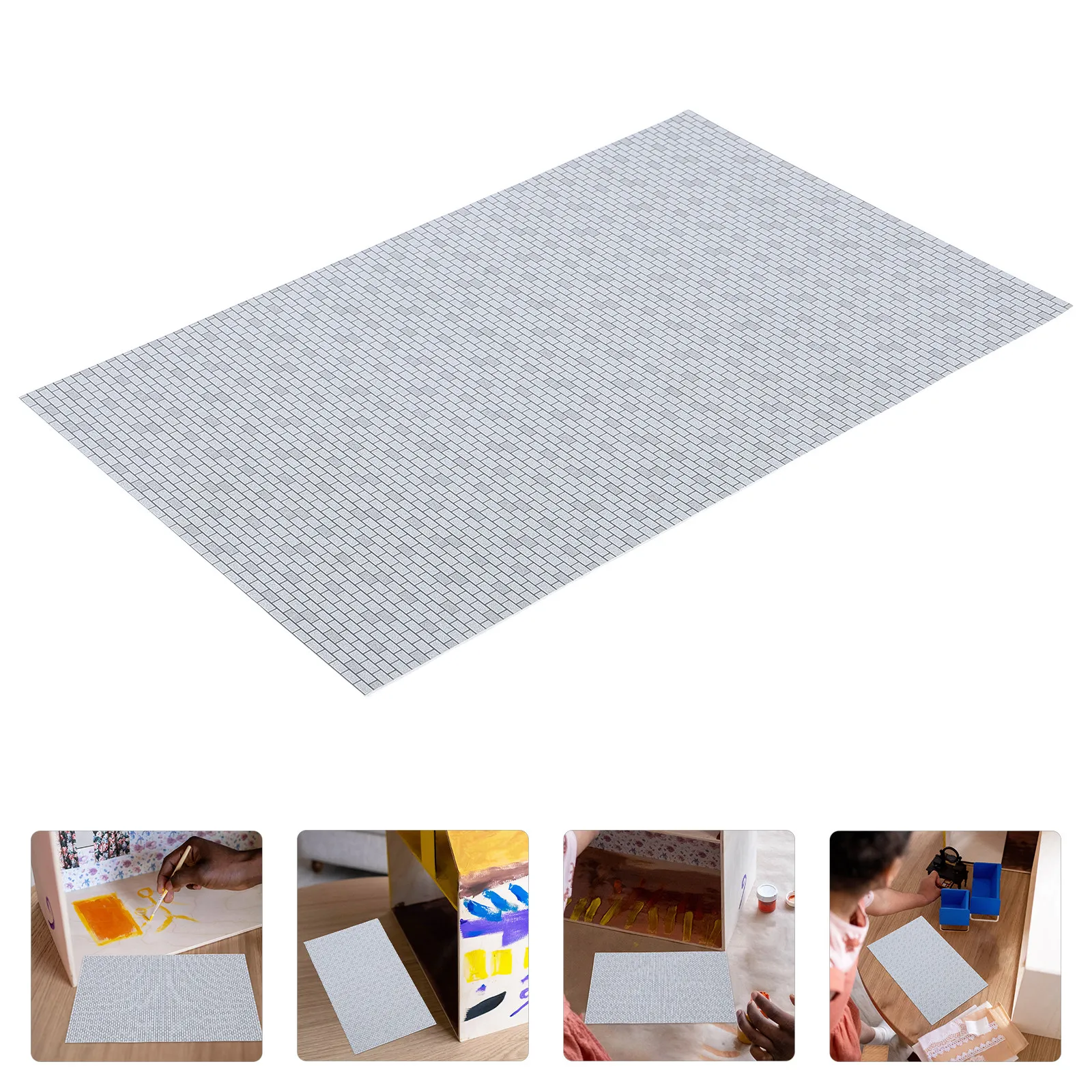 Realistic Miniature Simulation Bricks ABS Material for DIY Miniature Houses Dollhouse Exterior Walls Micro Landscape
Realistic Miniature Simulation Bricks ABS Material for DIY Miniature Houses Dollhouse Exterior Walls Micro Landscape