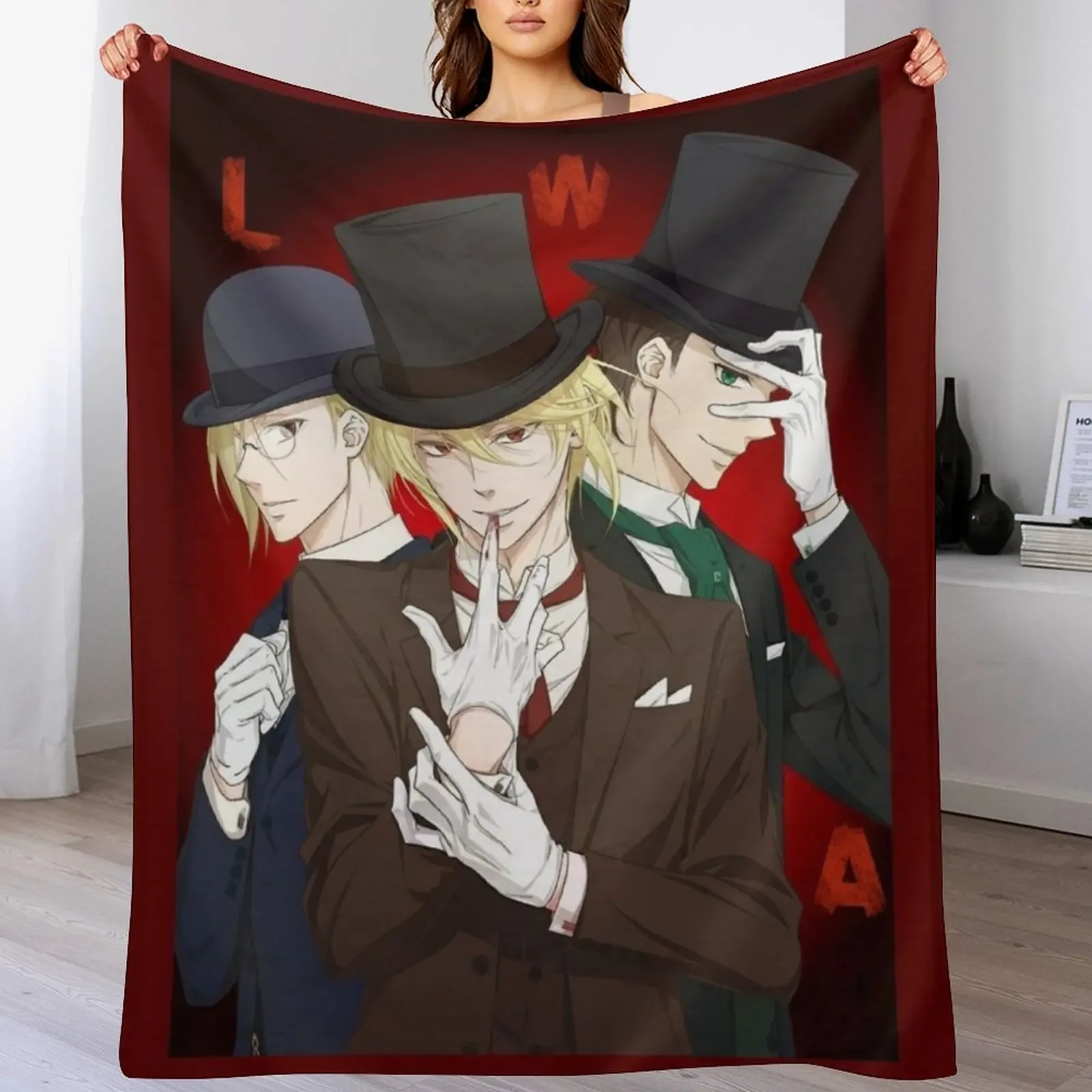 Moriarty The patriot Throw Blanket Color Fast Cozy Throw Blanket
Moriarty The patriot Throw Blanket Color Fast Cozy Throw Blanket