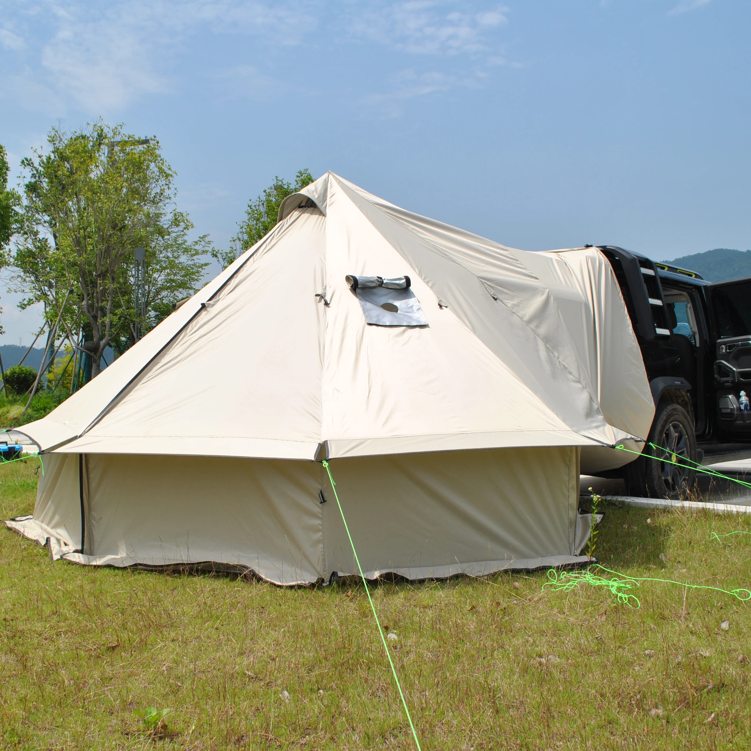 Car Rear Stove Tent,8 Person Car Rear Mongolian Yurt Tent,8 Person Tepee Tent,Picnic Pyramid Teepee Tent for Car,Tipi Hot Tent 
Car Rear Stove Tent,8 Person Car Rear Mongolian Yurt Tent,8 Person Tepee Tent,Picnic Pyramid Teepee Tent for Car,Tipi Hot Tent