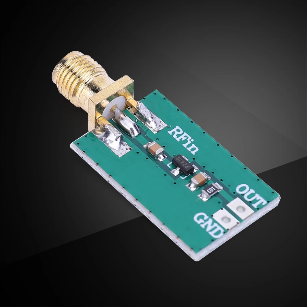 RF AM FM Amplitude Detection Board 0.1-3200MHz Discharge Detector Module R=10K C=1nF RF Power Detector Amplitude Demodulator
RF AM FM Amplitude Detection Board 0.1-3200MHz Discharge Detector Module R=10K C=1nF RF Power Detector Amplitude Demodulator