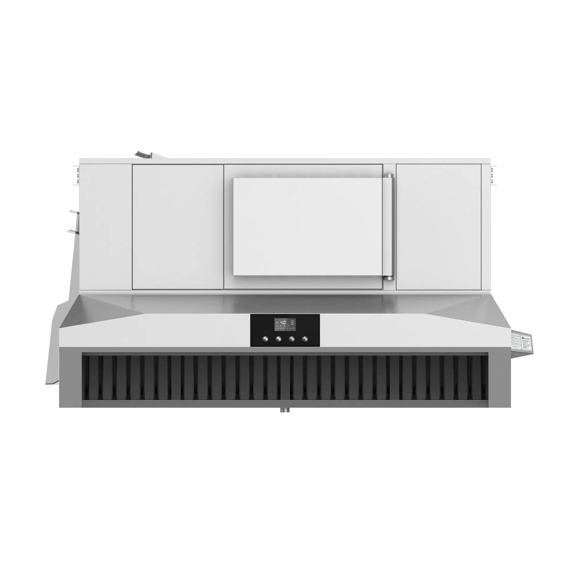 Hybrid Kitchen Range Hood 98% Maximum Filtration Efficiency Oil Mist Extractor Hood
Hybrid Kitchen Range Hood 98% Maximum Filtration Efficiency Oil Mist Extractor Hood
