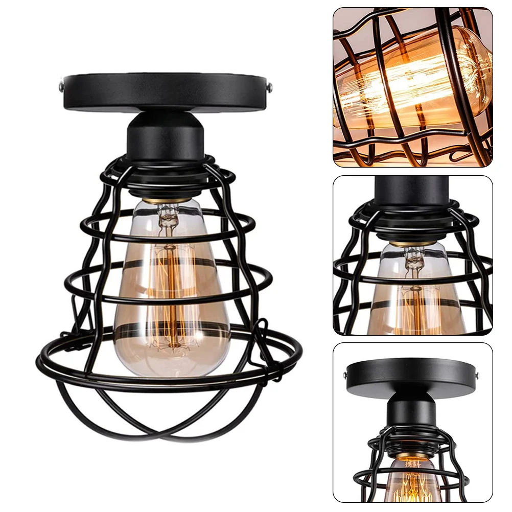 Ceiling Lamp Rustic Light Fixture Indoor Fixtures Porch Lamps for Living Room Iron Entryway
Ceiling Lamp Rustic Light Fixture Indoor Fixtures Porch Lamps for Living Room Iron Entryway