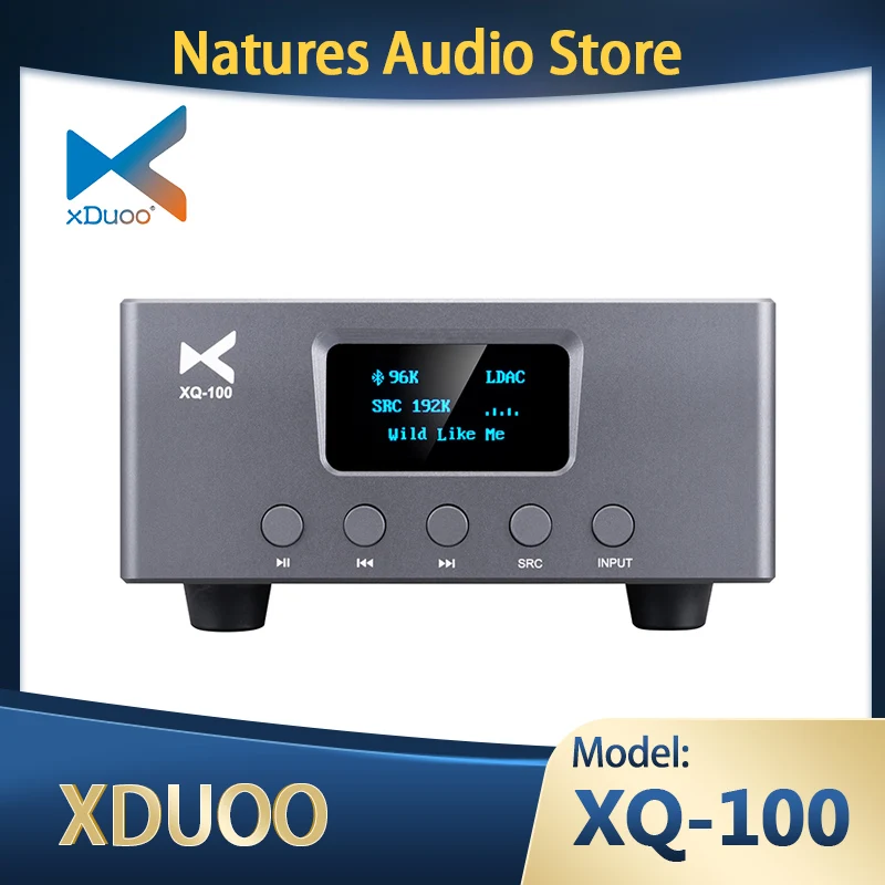 XDUOO XQ-100 XQ100 HIFI DAC Wireless Bluetooth 5.0 Receiver Dual ES9038Q2M SRC Upconversion Decoder Receiver LDAC
XDUOO XQ-100 XQ100 HIFI DAC Wireless Bluetooth 5.0 Receiver Dual ES9038Q2M SRC Upconversion Decoder Receiver LDAC