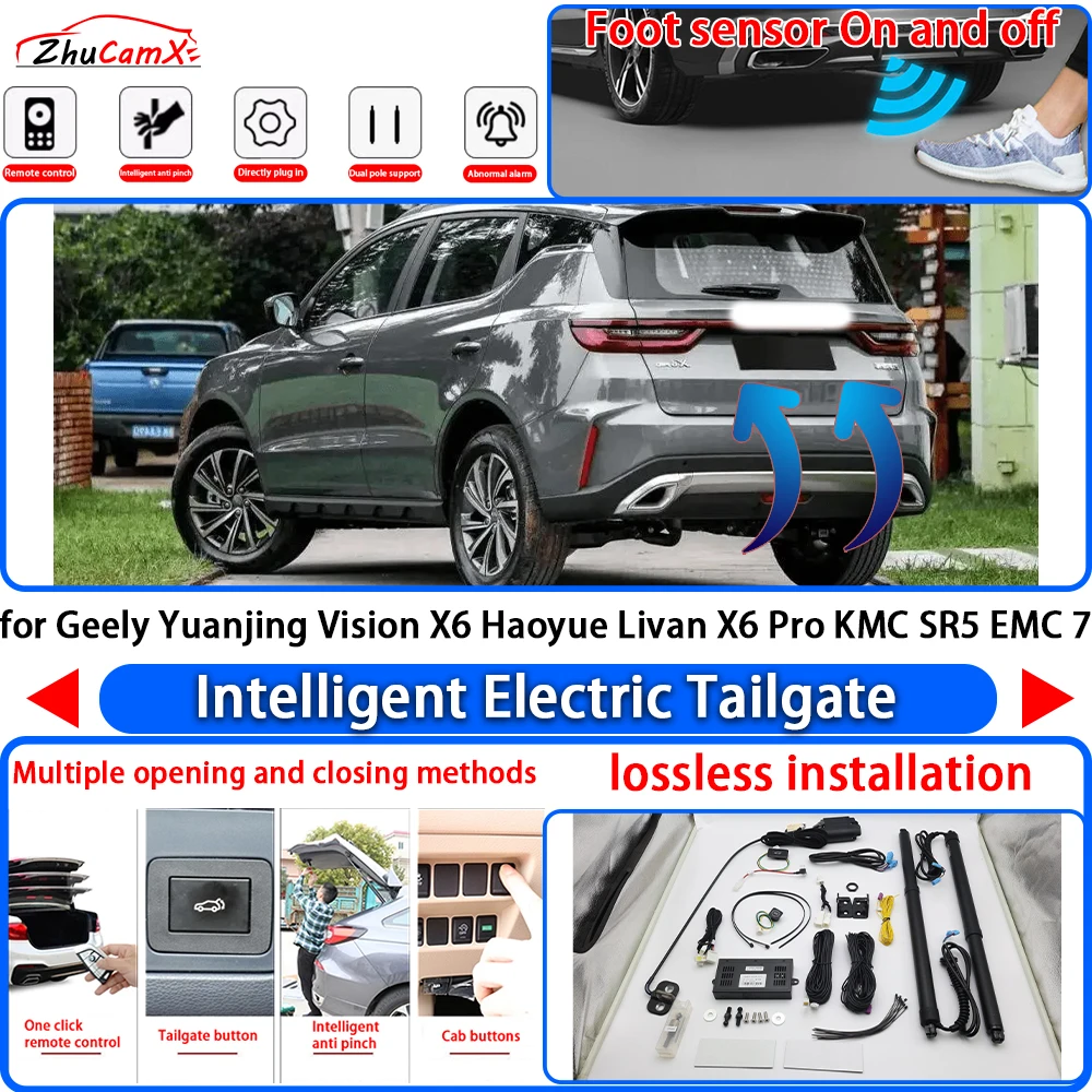 for Geely Yuanjing Vision X6 Haoyue Livan X6 Pro KMC SR5 EMC 7 OEM Power Liftgate Electric Suction Tailgate Tail Gate Lift Strut
for Geely Yuanjing Vision X6 Haoyue Livan X6 Pro KMC SR5 EMC 7 OEM Power Liftgate Electric Suction Tailgate Tail Gate Lift Strut