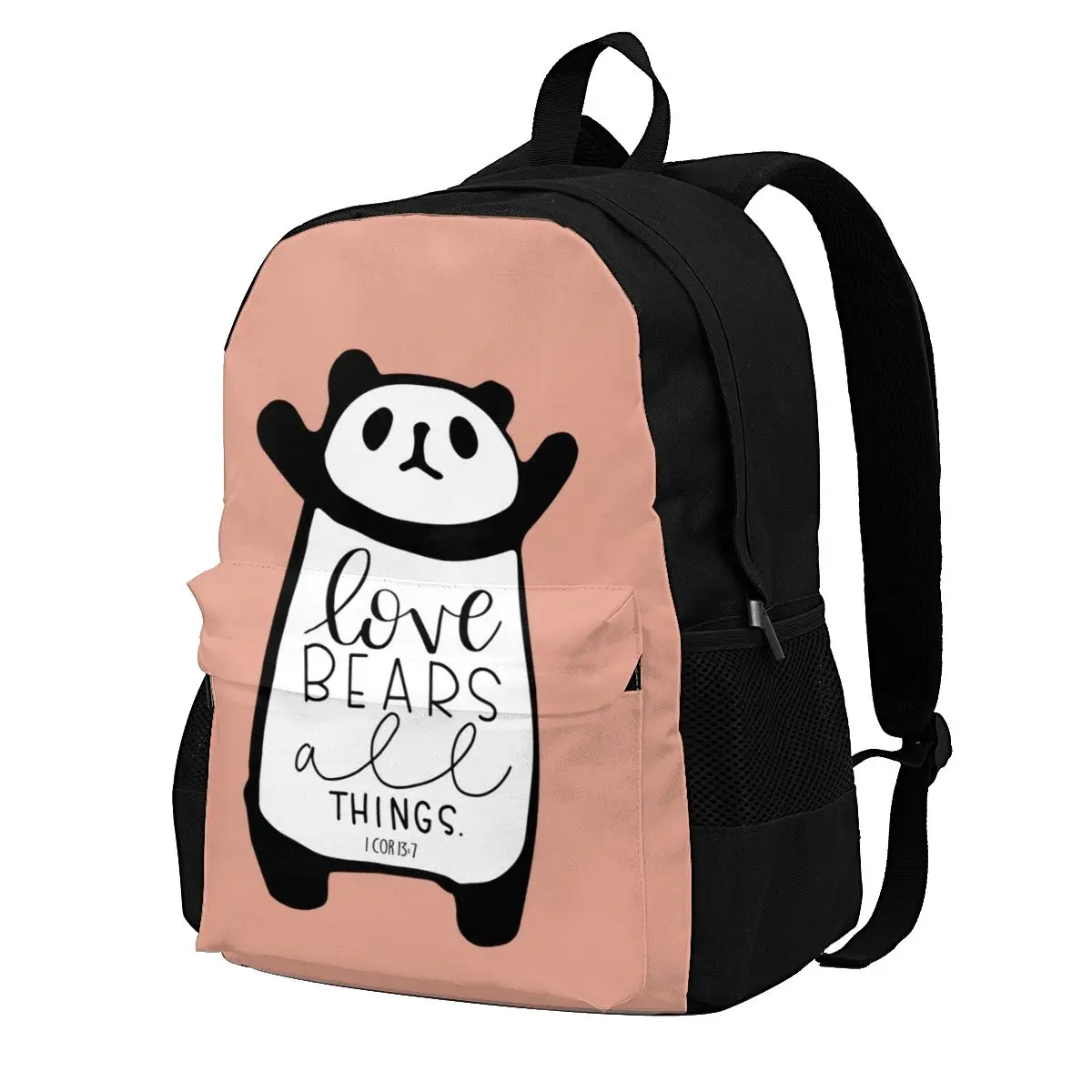 Рюкзаки Panda Love Bear All Things, женский большой модный рюкзак, сумки для бега из полиэстера
Рюкзаки Panda Love Bear All Things, женский большой модный рюкзак, сумки для бега из полиэстера