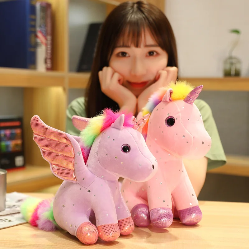 14-30cm Kawaii Colorful Unicorn Plush Toy Soft Stuffed Animal Unicorn Plushie Doll Birthday Xmas Gift for Girls Kids Home Decor
14-30cm Kawaii Colorful Unicorn Plush Toy Soft Stuffed Animal Unicorn Plushie Doll Birthday Xmas Gift for Girls Kids Home Decor