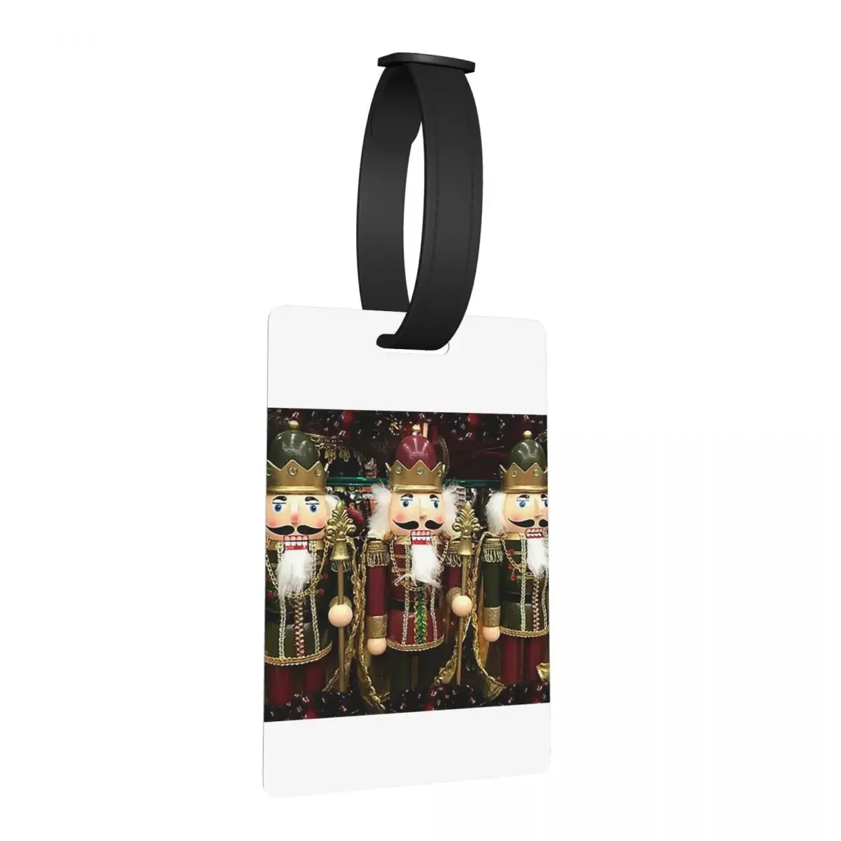 Christmas Nutcracker Trio Luggage Tags Suitcase Accessories Travel Fashion Baggage Boarding Tag Label Holder ID Name Address
Christmas Nutcracker Trio Luggage Tags Suitcase Accessories Travel Fashion Baggage Boarding Tag Label Holder ID Name Address