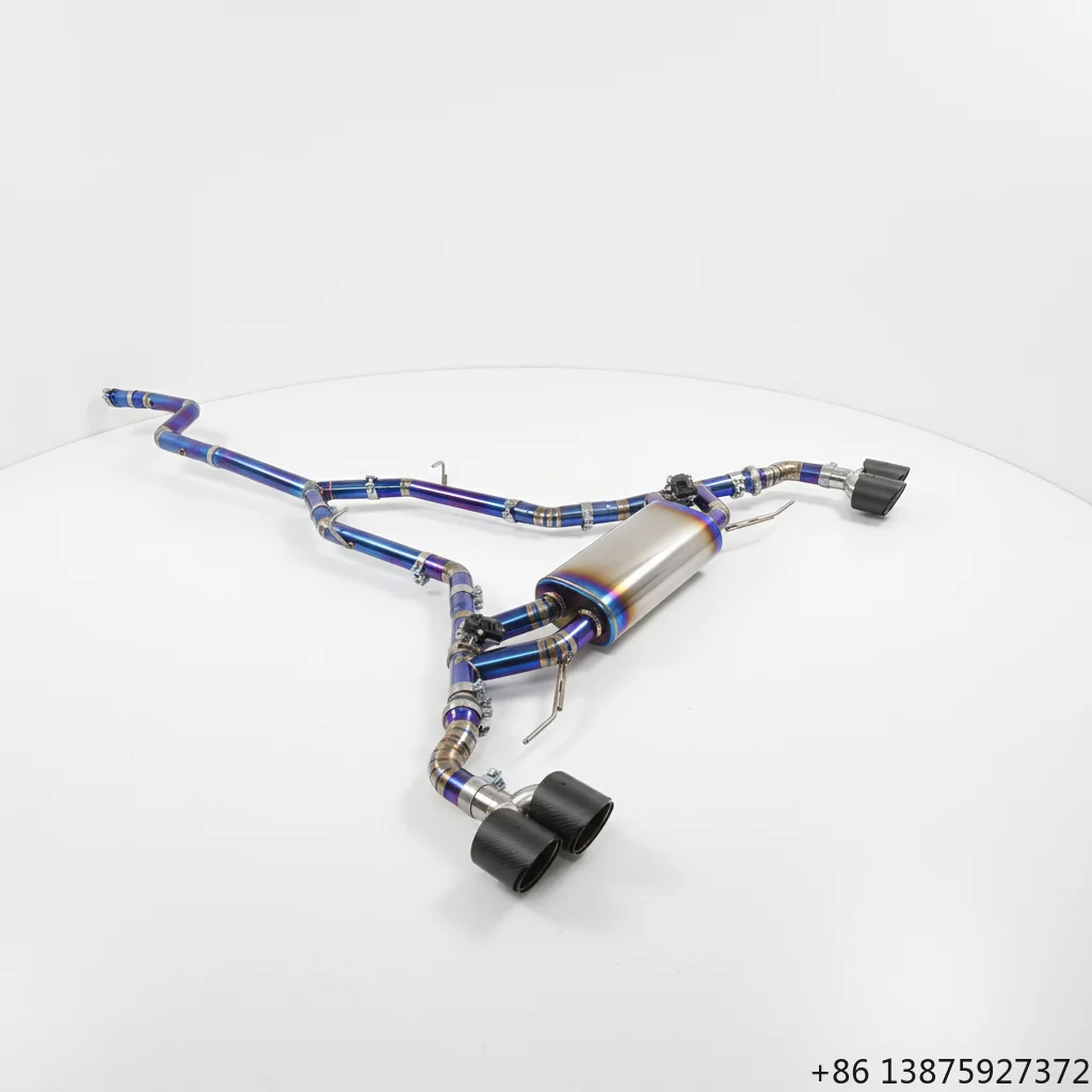 Valved Sport Exhaust System for X5/X6 B58 3.0T G05/G06 2019-2023 Titanium Pipes Catback Muffler with Control Kit
Valved Sport Exhaust System for X5/X6 B58 3.0T G05/G06 2019-2023 Titanium Pipes Catback Muffler with Control Kit