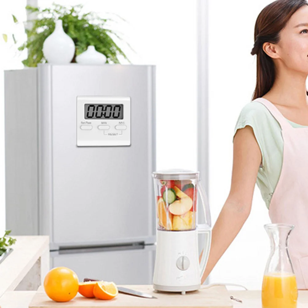 1 pc Digital Kitchen Large Led Display 99 Min 59 Sec Countdown Clock For Cooking Study Sunbathing Exam Hair Styling Electronic
1 pc Digital Kitchen Large Led Display 99 Min 59 Sec Countdown Clock For Cooking Study Sunbathing Exam Hair Styling Electronic