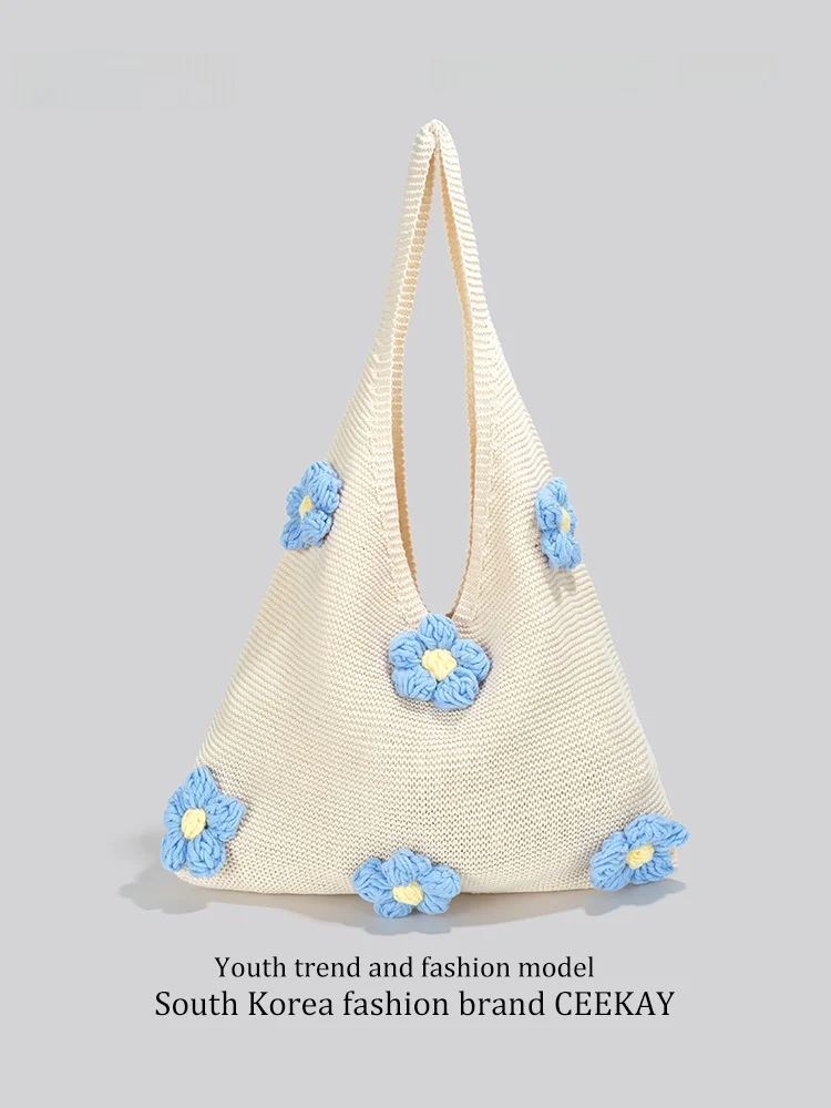 Ceekay Large Capacity Floral Underarm Tote Bag Women's Summer Beach Casual Vacation Handbag Soft Square Shape Zipper Closure
Ceekay Large Capacity Floral Underarm Tote Bag Women's Summer Beach Casual Vacation Handbag Soft Square Shape Zipper Closure