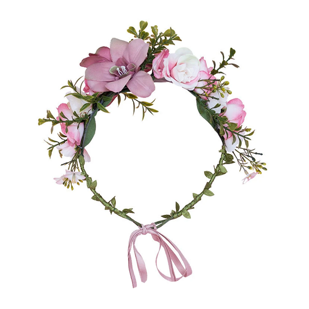 Flower Garland Bridal Headpiece Artificial Flower Design Comfortable Wedding Hairband Matching Dresses Occasions Simulation
Flower Garland Bridal Headpiece Artificial Flower Design Comfortable Wedding Hairband Matching Dresses Occasions Simulation