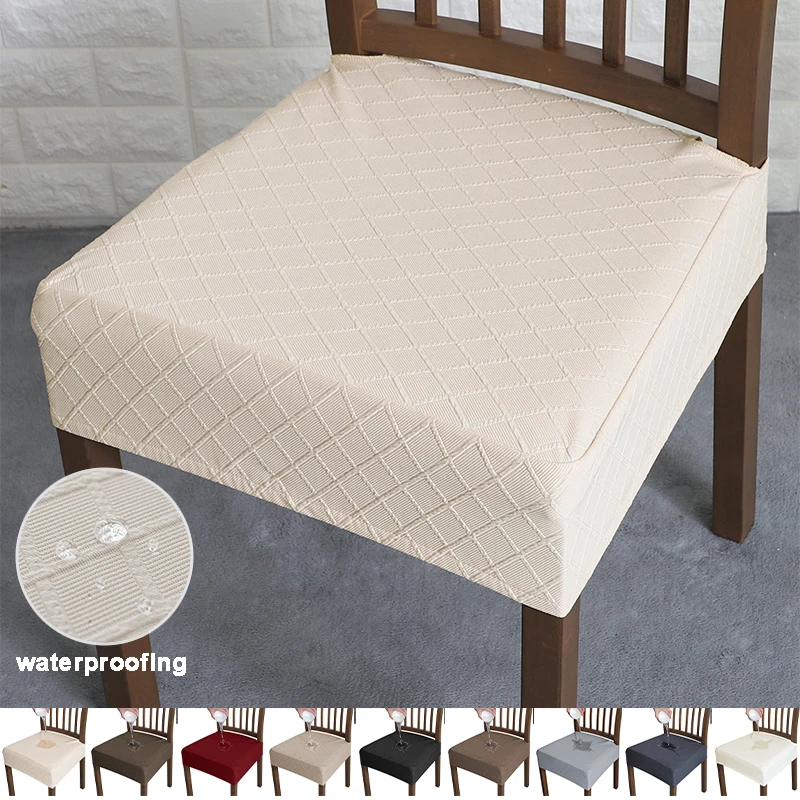 Resilient Jacquard Dining Room Chair Seat Slipcovers Waterproof Removable Washable Rear-Covered Protector for Home Furniture
Resilient Jacquard Dining Room Chair Seat Slipcovers Waterproof Removable Washable Rear-Covered Protector for Home Furniture