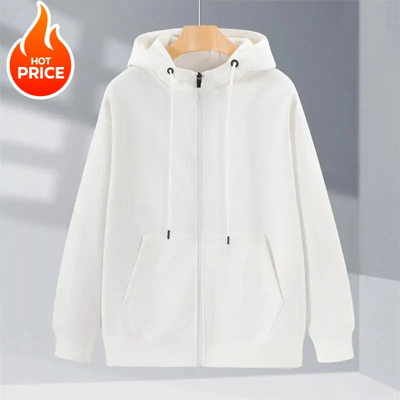 Autumn and Winter 2025 Couple Tops Unisex Hooded Zip-up Sweatshirt Men's and Women's Casual Oversized Jacket Streetwear
Autumn and Winter 2025 Couple Tops Unisex Hooded Zip-up Sweatshirt Men's and Women's Casual Oversized Jacket Streetwear