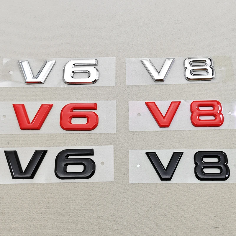 3D ABS Red Chrome Black V8 V6 Car Rear Trunk Sticker Emblem Badge Decals For TOYOTA Auto Accessories
3D ABS Red Chrome Black V8 V6 Car Rear Trunk Sticker Emblem Badge Decals For TOYOTA Auto Accessories