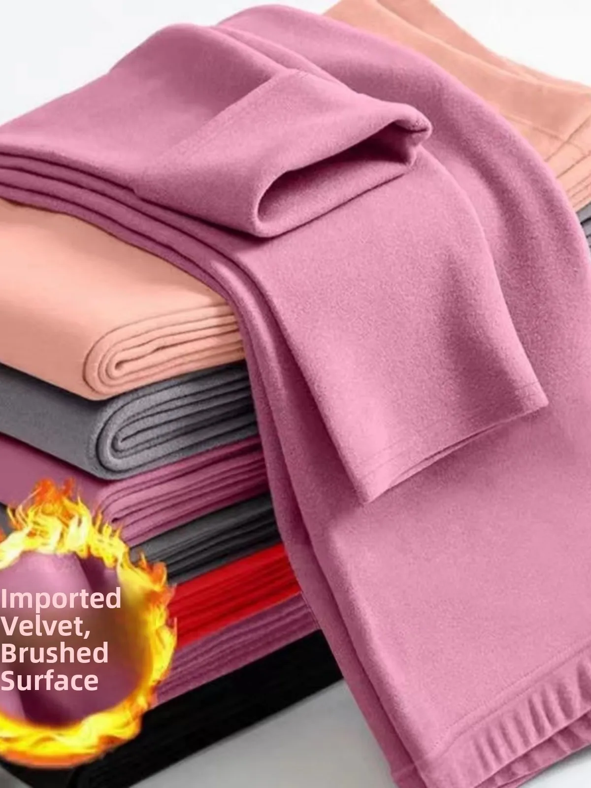 Women's Thermal Fleece Lined Slimming Base Layer Pants Inner Wear Long Polyester Fiber Autumn Winter Warm Trousers
Women's Thermal Fleece Lined Slimming Base Layer Pants Inner Wear Long Polyester Fiber Autumn Winter Warm Trousers