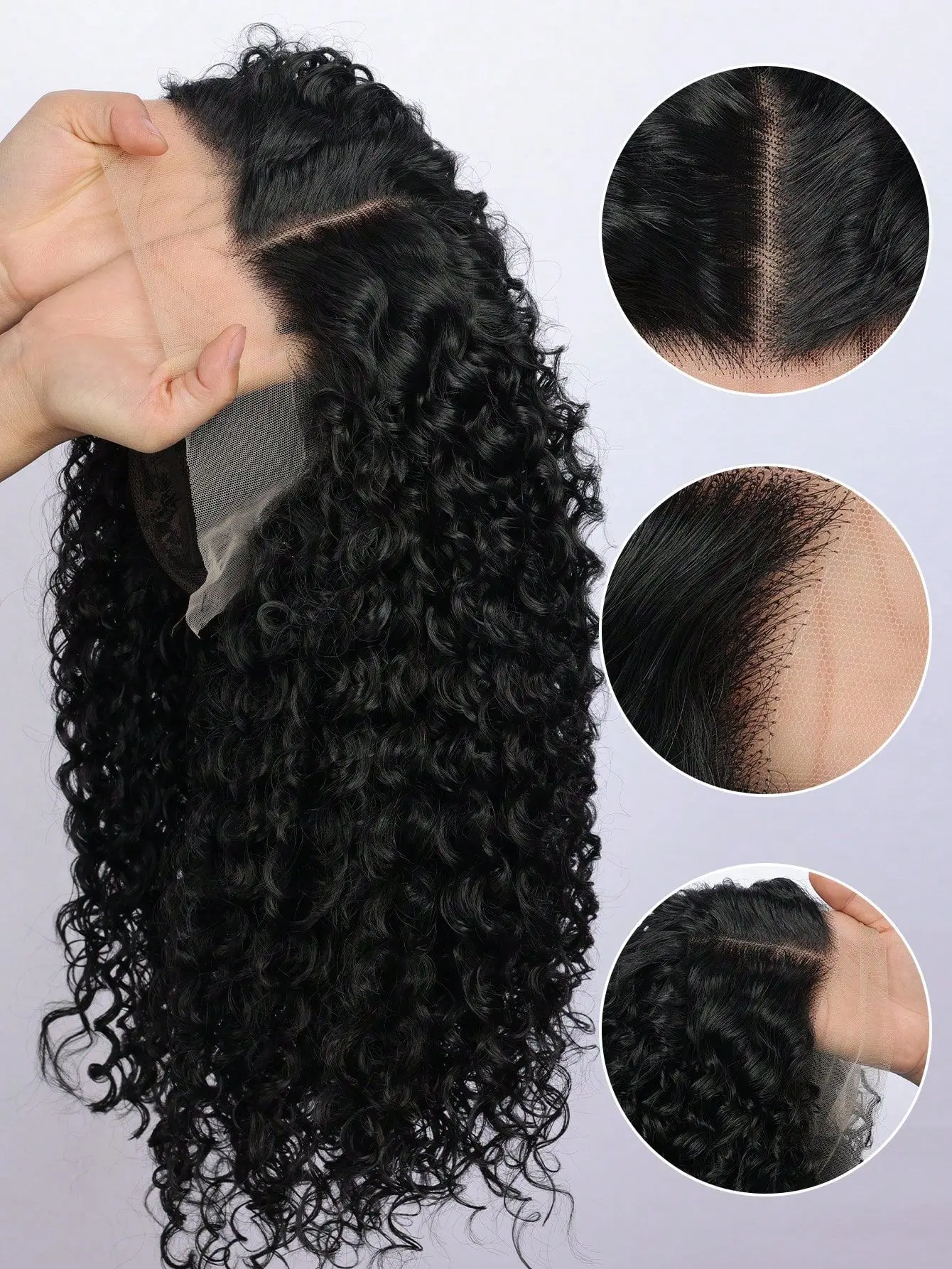 Water Wave Lace Front Wigs Human Hair Wig for Black Women 13x4 HD Lace Front Wigs Burmese Curly Deep WaveHuman Hair Pre Plucked Wet and Wavy Wig 32 Inch 200% Density Natural Black
Water Wave Lace Front Wigs Human Hair Wig for Black Women 13x4 HD Lace Front Wigs Burmese Curly Deep WaveHuman Hair Pre Plucked Wet and Wavy Wig 32 Inch 200% Density Natural Black
