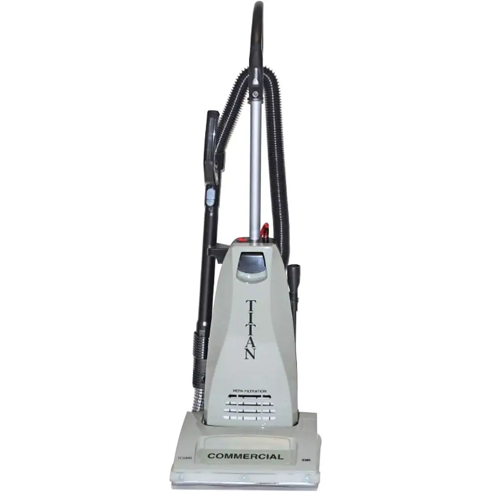 Upright Commercial Vacuum Cleaner with Integrated Tools
Upright Commercial Vacuum Cleaner with Integrated Tools
