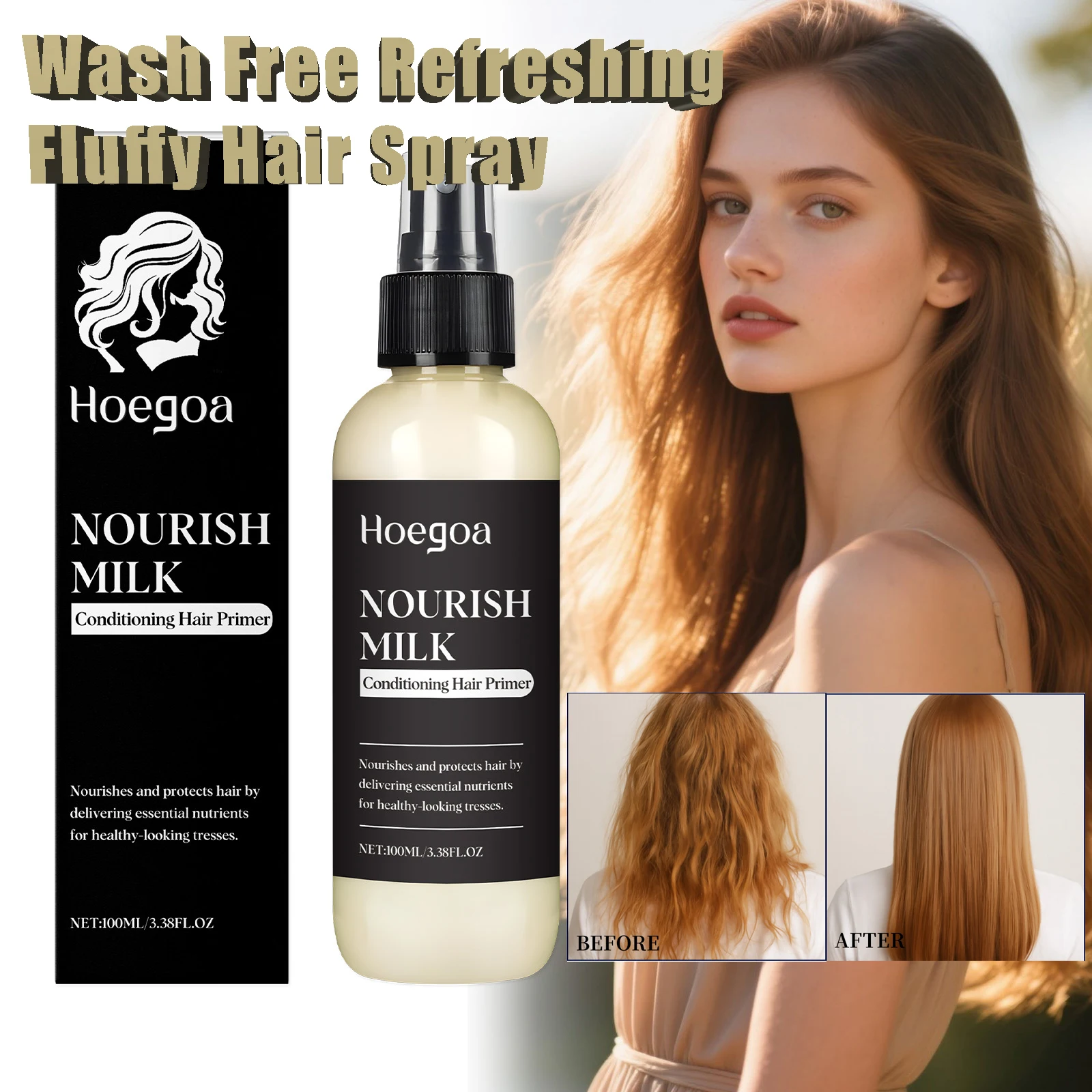 Milk Fluffy Hair Spray Lasting Oil Control Refreshing Hair Styling Air-Feeling Thickening Hairdressing Salon Dry Leave-in Spray
Milk Fluffy Hair Spray Lasting Oil Control Refreshing Hair Styling Air-Feeling Thickening Hairdressing Salon Dry Leave-in Spray