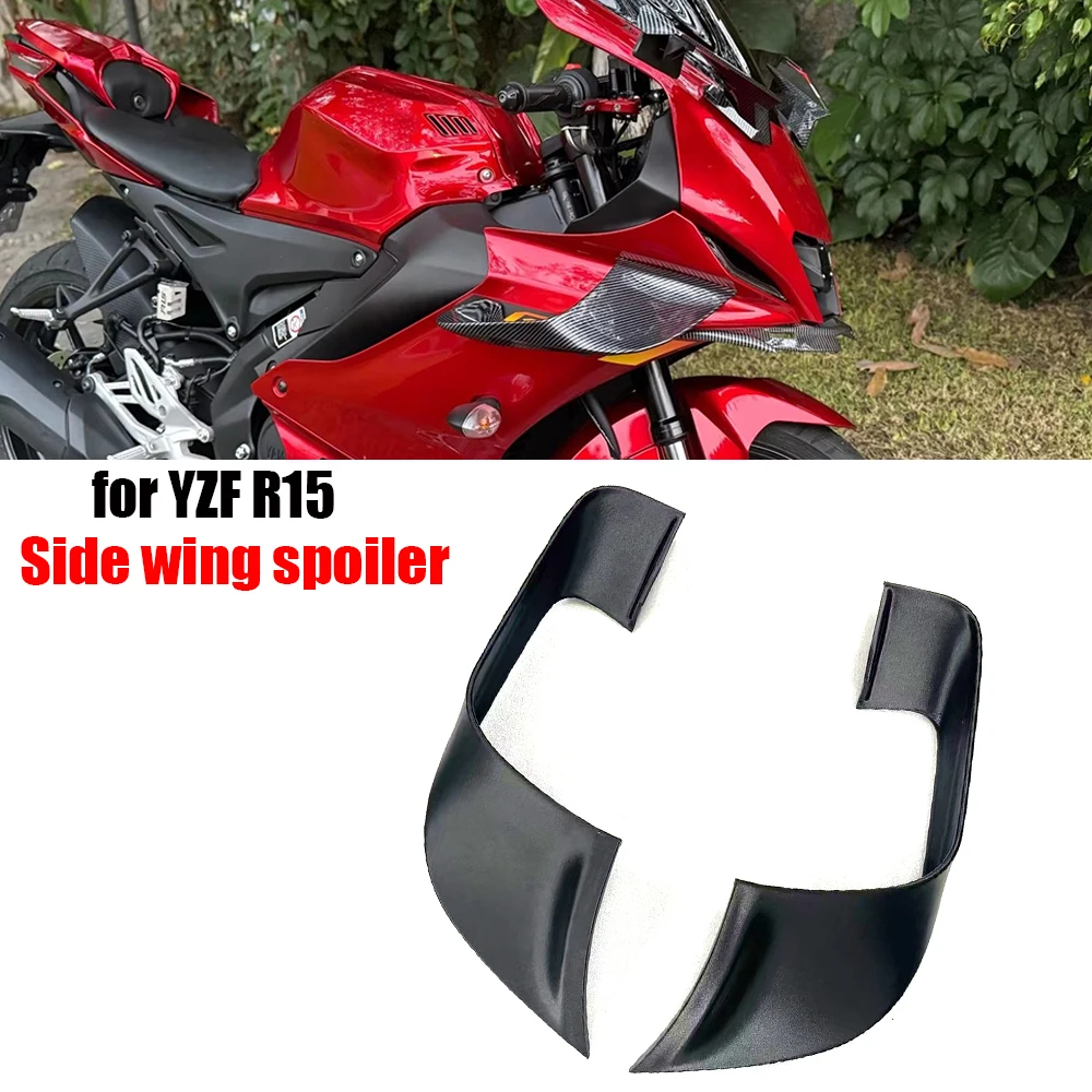 Motorcycle fixed wing cover For Yamaha YZF-R15 third generation 2017-2020 aerodynamic frame new wing air guide spoiler aileron
Motorcycle fixed wing cover For Yamaha YZF-R15 third generation 2017-2020 aerodynamic frame new wing air guide spoiler aileron