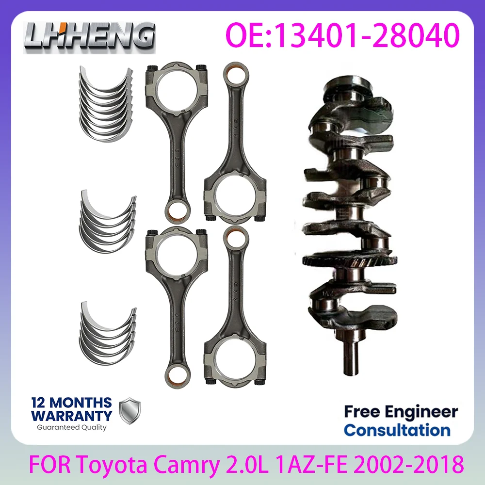 1AZ-FE Engine Crankshaft Connecting Rod Main Bearing Set OE 13401-28040 For Toyota Camry RAV4 Previa 2.0L 2.0 L T L4 GAS 02–18
1AZ-FE Engine Crankshaft Connecting Rod Main Bearing Set OE 13401-28040 For Toyota Camry RAV4 Previa 2.0L 2.0 L T L4 GAS 02–18