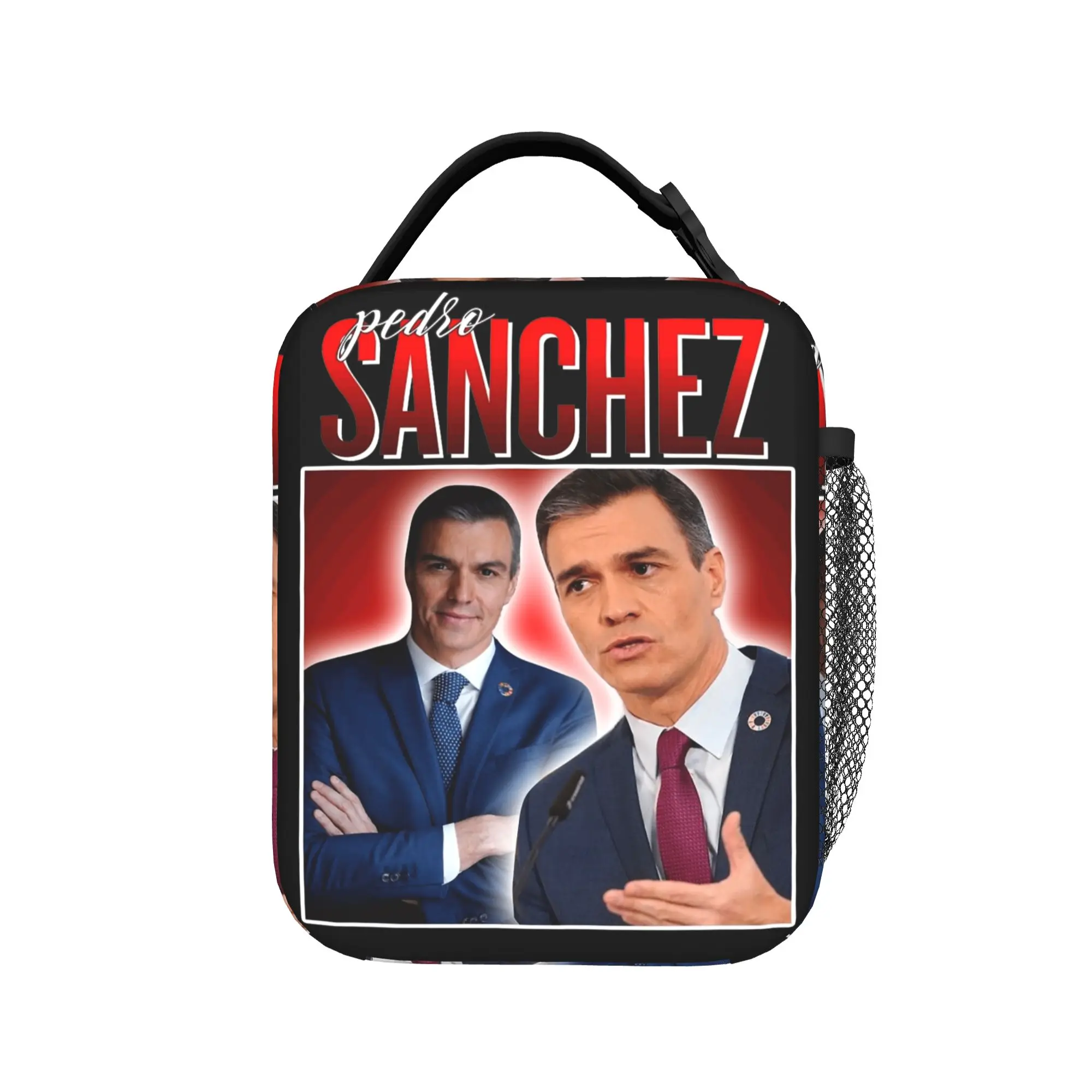 Pedro Sanchez Lunch Bag For Women Print Lunch Box Aesthetic Outdoor Picnic Cooler Bag Portable Zipper Oxford Tote Food Bags
Pedro Sanchez Lunch Bag For Women Print Lunch Box Aesthetic Outdoor Picnic Cooler Bag Portable Zipper Oxford Tote Food Bags