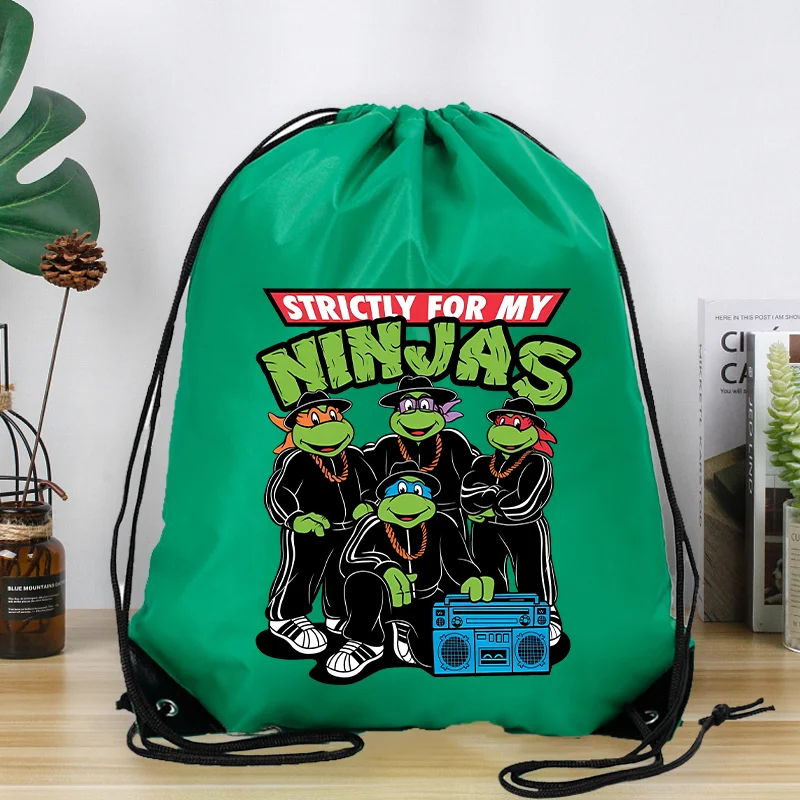 Teenage Mutant Ninja Turtles Drawstring Bag Cartoon Anime Fashion Storage Pouch Men Gym Sport Casual Light Hiking Backpack Gift
Teenage Mutant Ninja Turtles Drawstring Bag Cartoon Anime Fashion Storage Pouch Men Gym Sport Casual Light Hiking Backpack Gift