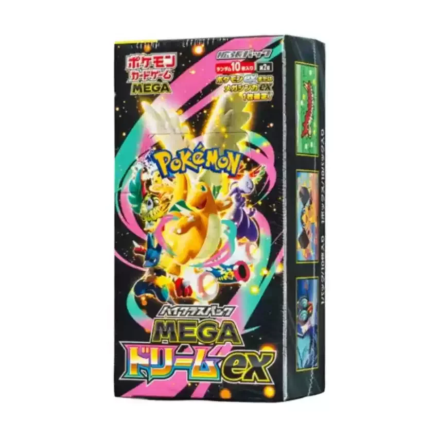 Genuine M2a Pokemon PTCG The Golden ex Box Japanese Edition Cards Booster Pack M2A MEGA Japan Gold Box Trading Collectible
Genuine M2a Pokemon PTCG The Golden ex Box Japanese Edition Cards Booster Pack M2A MEGA Japan Gold Box Trading Collectible