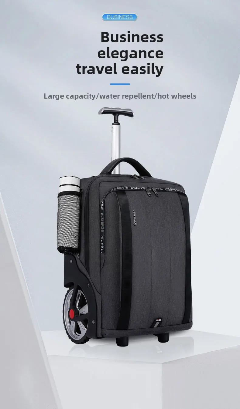 Travel Bag on Wheels Trolley Backpack Business Large Luggage Travel Suitcase For Women Men TeensBag Waterproof Rolling Luggage
Travel Bag on Wheels Trolley Backpack Business Large Luggage Travel Suitcase For Women Men TeensBag Waterproof Rolling Luggage