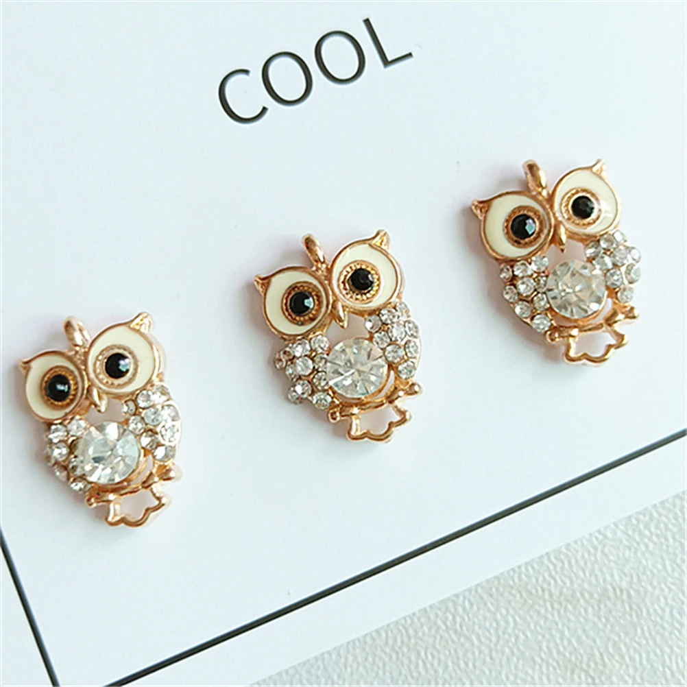 10 Pcs Owl Pendant Charm Jewelry Making Accessories Cute Decorative Necklace Charms Craft Supplies Golden Color Pendant
10 Pcs Owl Pendant Charm Jewelry Making Accessories Cute Decorative Necklace Charms Craft Supplies Golden Color Pendant