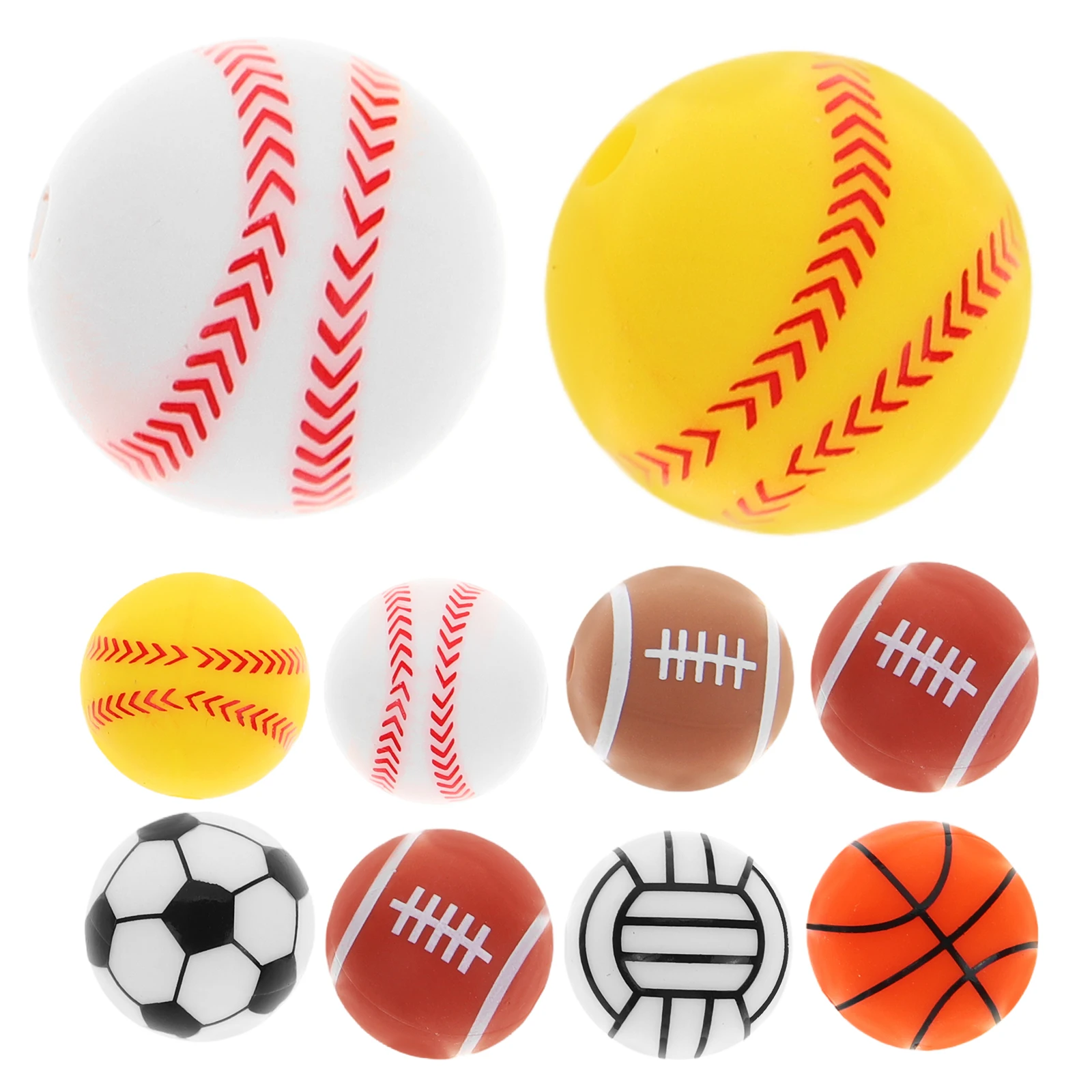 35pcs Silicone for Keychain Making Silicone Beads Bulk Bulk Diy Craft Bracelet Small Beads Spacer Chewing Toy Accessories
35pcs Silicone for Keychain Making Silicone Beads Bulk Bulk Diy Craft Bracelet Small Beads Spacer Chewing Toy Accessories
