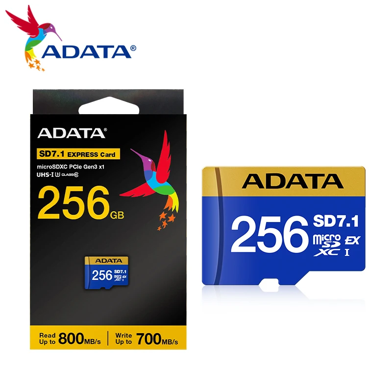 ADATA MicroSD 7.1 Express TF Memory Card for Switch 2 800MB/s Read Speed U3 A2 V30 High Performance
ADATA MicroSD 7.1 Express TF Memory Card for Switch 2 800MB/s Read Speed U3 A2 V30 High Performance