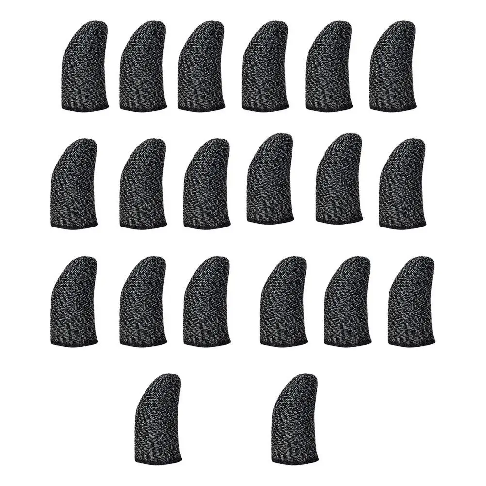 20Pcs Gaming Sleeve Touch Screen Finger Stall Copper Fiber Mobile Cots Breathable Cover NonSlip AntiDrop Gaming Thumb
20Pcs Gaming Sleeve Touch Screen Finger Stall Copper Fiber Mobile Cots Breathable Cover NonSlip AntiDrop Gaming Thumb