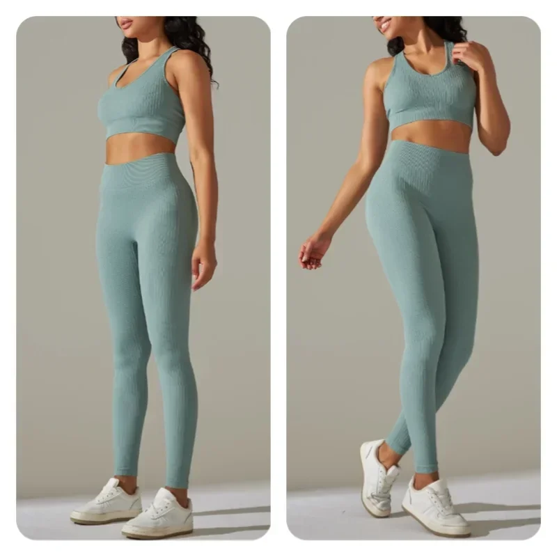 Women's Solid Color Sexy Back Sports Bra Yoga Suit Pants Set Gym Running Outdoor Set
Women's Solid Color Sexy Back Sports Bra Yoga Suit Pants Set Gym Running Outdoor Set